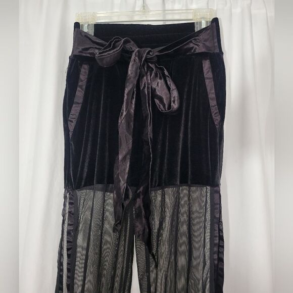 Erina Meliz velour mesh pants - Picture 5 of 16
